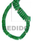 Cebu Island 7-8mm Green Coco Pokalet Coco Necklace Philippines Natural Handmade Products