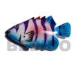 Cebu Island Fish Handpainted Wood Refrigerator Fridge Magnets Philippines Natural Handmade Products