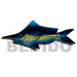 Cebu Island Fish Handpainted Wood Refrigerator Fridge Magnets Philippines Natural Handmade Products