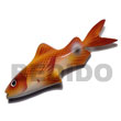 Cebu Island Fish Handpainted Wood Refrigerator Fridge Magnets Philippines Natural Handmade Products