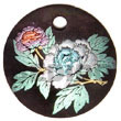 Maki-e art Embossed Hand Painted Pendants Jewelry japanese