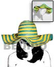 Cebu Island Buri Scallop Hat Col. Hats Philippines Natural Handmade Products