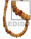 Cebu Island Golden Horn Thin Nuggets Horn Beads Philippines Natural Handmade Products
