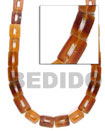 Cebu Island Golden Horn Rectangle Hole Horn Beads Philippines Natural Handmade Products