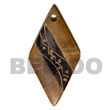 Cebu Island Natural Horn Diamond Carving Horn Pendants Philippines Natural Handmade Products
