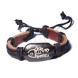 Cebu Island Surfer Black Leather