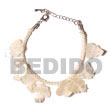 Cebu Island White Macramie Dangling Hammer Macrame Bracelets Philippines Natural Handmade Products