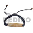 Cebu Island Black Macrame Mother Of Macrame Bracelets Philippines Natural Handmade Products