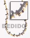 Cebu Island 2-3 Coco Pukalet Natural Natural Combination Necklace Philippines Natural Handmade Products