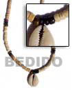 Natural Necklace Coco and Shell Beads