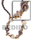 Cebu Island 4-5 Pukalet Black Necklace Natural Combination Necklace Philippines Natural Handmade Products