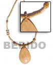 Cebu Island 2-3 Heishe Natural Pendant Natural Combination Necklace Philippines Natural Handmade Products