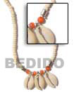 Cebu Island 4-5 Coco Bleach Synthetic Natural Combination Necklace Philippines Natural Handmade Products
