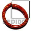 Cebu Island Red C. Bangles Resin Resin Bangles Philippines Natural Handmade Products