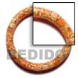 Cebu Island Light Orange C. Bangle Resin Bangles Philippines Natural Handmade Products