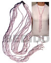 Cebu Island Scarf Necklace - 7 Scarf Necklace Philippines Natural Handmade Products