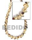 Cebu Island Buri Tiger Half Moon Seed Beads Philippines Natural Handmade Products