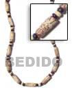 Cebu Island Tiger Salwag Black & Seed Necklace Philippines Natural Handmade Products