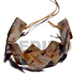 Cebu Island 7 Pcs. 20mmx20mm Brownlip Shell Bracelets Philippines Natural Handmade Products
