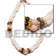 Cebu Island Twisted Troca Rice Beads Shell Bracelets Philippines Natural Handmade Products