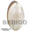 Cebu Island Hammer Shell Oval Shell Shell Pendant Philippines Natural Handmade Products