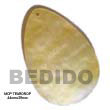 Cebu Island Mother Of Pearl Teardrop Shell Pendant Philippines Natural Handmade Products