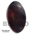 Cebu Island Oblong Blackpin Shell Pendant Shell Pendant Philippines Natural Handmade Products