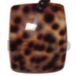 Cebu Island Rectangular Cowrie Shell Pendants Shell Pendant Philippines Natural Handmade Products