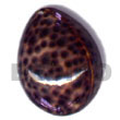 Cebu Island Tiger Cowrie Oval Hunchback Shell Pendant Philippines Natural Handmade Products