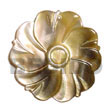Cebu Island Flower Blacklip Pendants Shell Shell Pendant Philippines Natural Handmade Products
