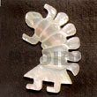 Cebu Island Hammer Shell Centipede 45mm Shell Pendant Philippines Natural Handmade Products