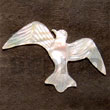 Cebu Island Dove Mother Of Pearl Shell Pendant Philippines Natural Handmade Products