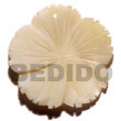 Cebu Island 40mm Kabibe Shell Flower Shell Pendant Philippines Natural Handmade Products