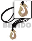 Cebu Island 40mm Celtic Hook On Surfer Necklace Philippines Natural Handmade Products