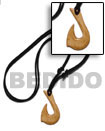 Cebu Island Antique Natural Carabao Bone Surfer Necklace Philippines Natural Handmade Products