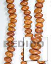Cebu Island Bayong Oval Nuggets 10x15 Wood Beads Philippines Natural Handmade Products