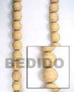Cebu Island Natural White Wood Beads Wood Beads Philippines Natural Handmade Products