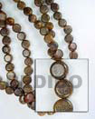 Cebu Island Robles Sidedrill Disc 5x10mm Wood Beads Philippines Natural Handmade Products