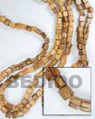 Cebu Island Robles Barrel Wood 6x6mm Wood Beads Philippines Natural Handmade Products