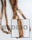 Cebu Island Palm Wood Capsule 8x24 Wood Beads Philippines Natural Handmade Products