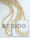 Cebu Island Natural White Wood Mentos Wood Beads Philippines Natural Handmade Products