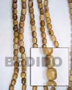 Cebu Island Robles Wood Oval 10x15mm Wood Beads Philippines Natural Handmade Products