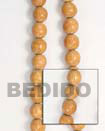Cebu Island Bayong Beads 8mm In Wood Beads Philippines Natural Handmade Products