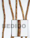 Cebu Island Robles Tube Wood 10x20mm Wood Beads Philippines Natural Handmade Products