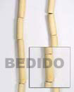 Cebu Island Natural White Wood Tube Wood Beads Philippines Natural Handmade Products