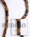 Cebu Island Robles Dice 6x6mm In Wood Beads Philippines Natural Handmade Products
