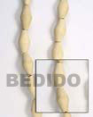 Cebu Island Natural White Wood Football Wood Beads Philippines Natural Handmade Products