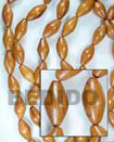 Cebu Island Bayong Football 10x20mm In Wood Beads Philippines Natural Handmade Products