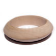 Plain Raw Natural Wooden Bangle