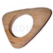 Plain Raw Natural Wooden Bangle